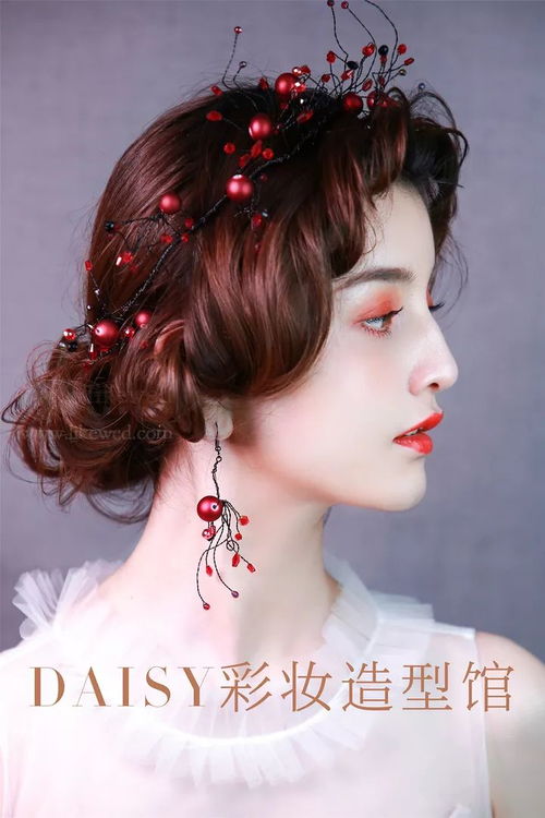 精致灵动的复古新娘造型 推荐