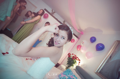 九三影社婚礼摄影 西安婚礼跟拍 和你在一起的日子