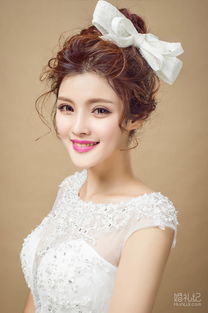 v l时尚新娘造型︱婚礼全程跟妆，首席档服务打造完美新娘